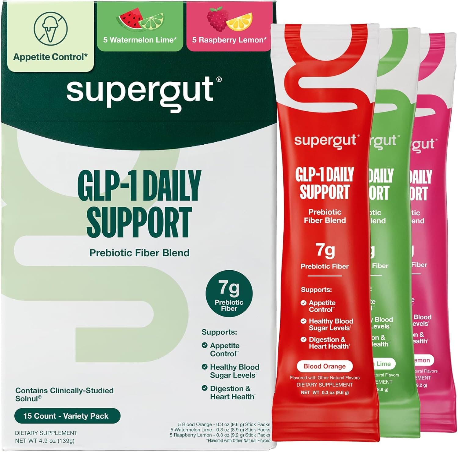 Supergut GLP-1 Daily Support Variety Pack by Supergut — GLP-1 supplement