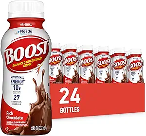 BOOST Original Ready to Drink Nutritional Drinks, Rich Bottles ()