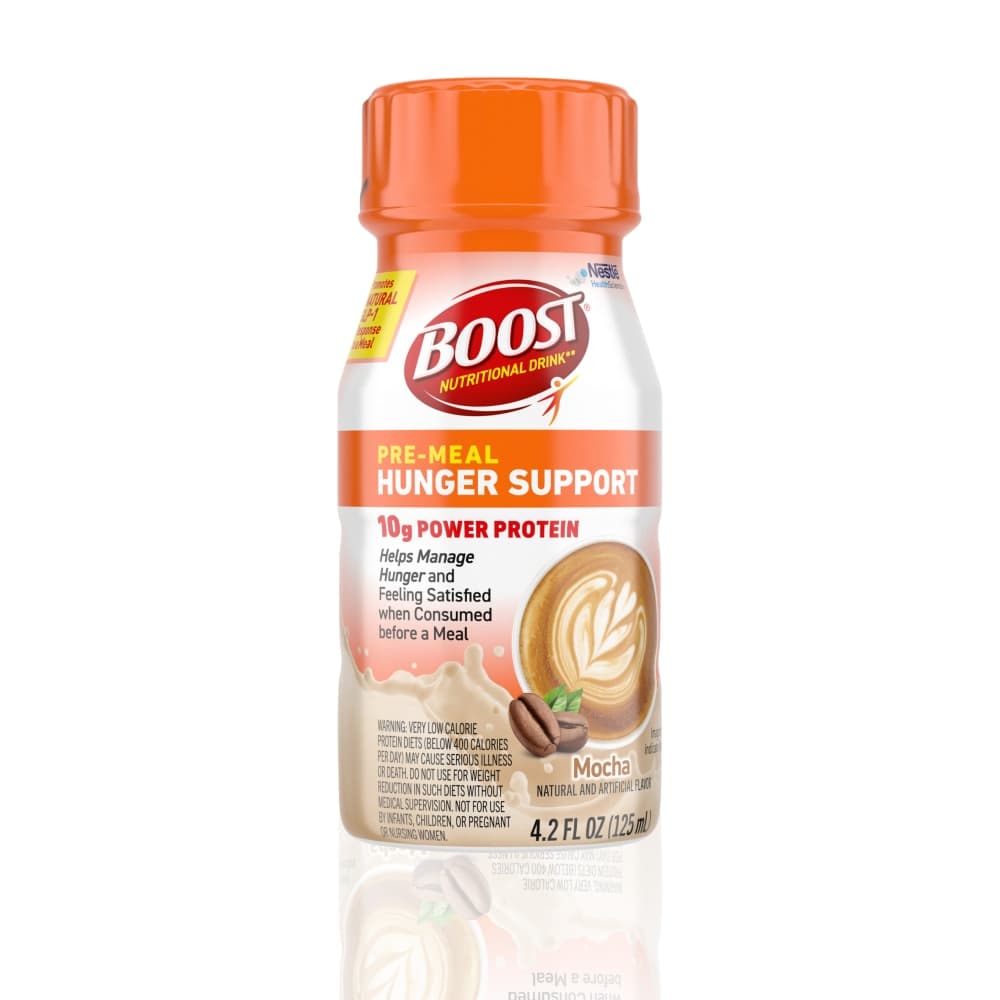BOOST Pre-Meal Hunger Support Nutritional Drink - Mocha by BOOST — GLP-1 supplement