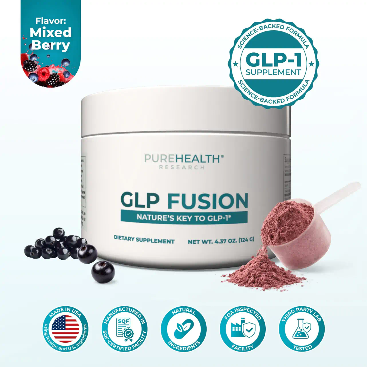 GLP Fusion by PureHealth Research — GLP-1 supplement