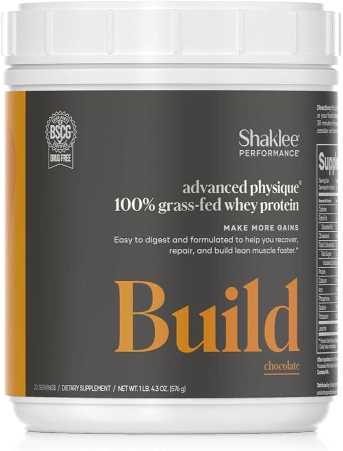Performance Advanced Physique Grass-Fed Whey Protein – Chocolate by Shaklee — GLP-1 supplement